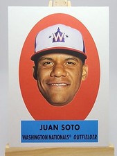Juan Soto 2021 Topps Archives 1963 Topps Peel-Off #69PO-10 Washington Nationals