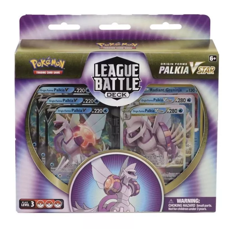 Pokemon TCG Origin Forme Palkia VSTAR League Battle Deck Box Sealed