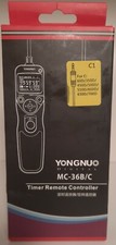 Yongnuo MC-36B/C Timer Remote For Canon Open ...