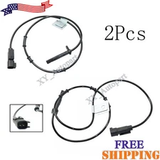 2PCS Front Left+Right ABS Wheel Speed Sensor For Chevrolet Equinox Terrain GMC