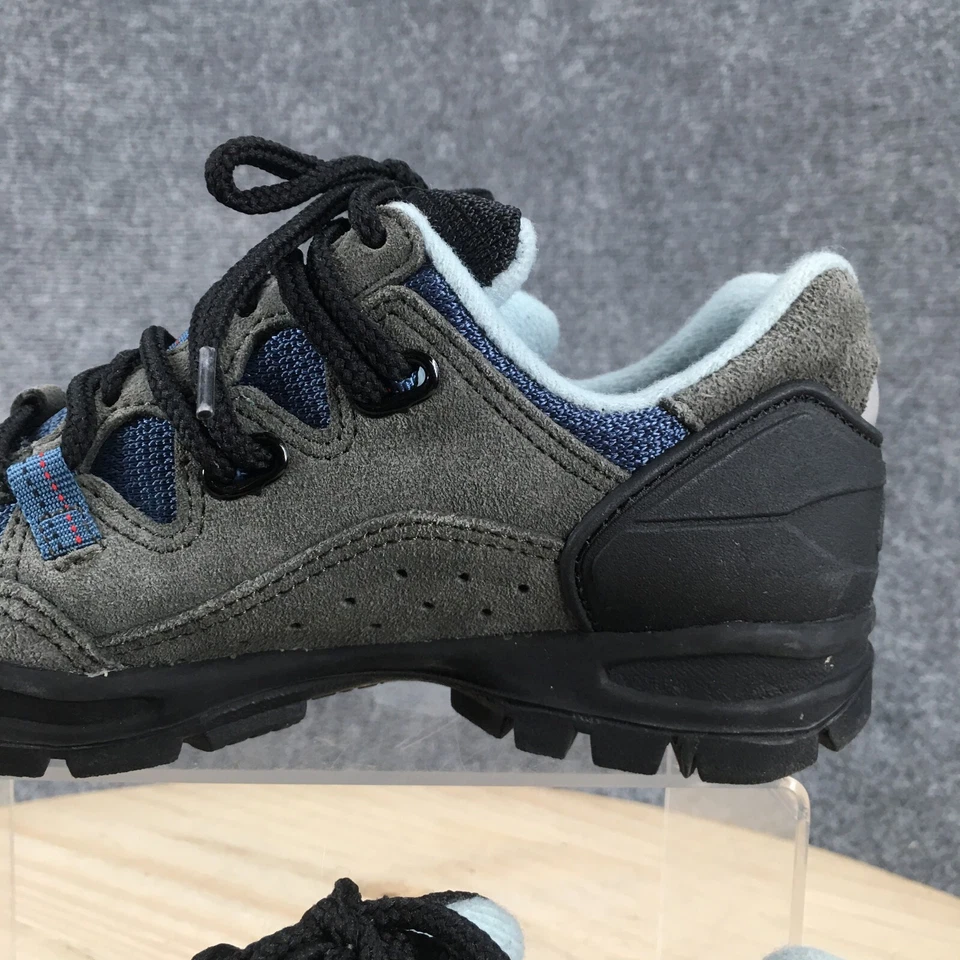 Tênis de ciclismo Lake Shoes feminino 5-5.5 MX100 couro cinza com cadarço - Imagem 3 de 4