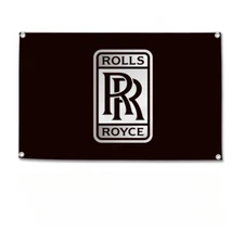 ROLLS ROYCE Garage Wall Car motorcycle Racing Show Auto repair shop Banner Flag