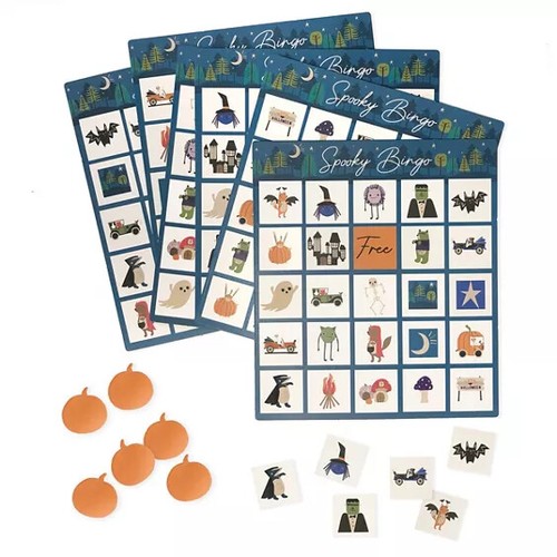 HALLOWEEN KIDS PARTY GAMES Activities Bingo Puzzle Tattoos Pin Twister Maze 🎃 - Picture 28 of 90