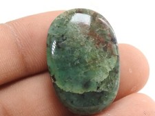 Emerald Smooth Oval Shape Cabochon Loose Handmade Gemstone For Making Jewelry