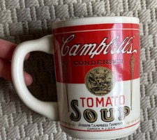 Campbell's Tomato Soup Coffee Mug Cup Made In The USA Vintage 1970’s