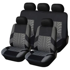 For Chevrolet Silverado Impala Car Seat Covers Protectors Full Set Front & Rear