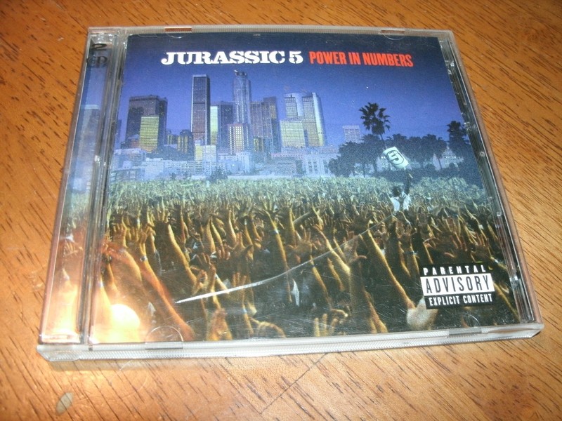 Hip Hop Rap Jurassic 5 Power in Numbers DVD only - Missing CD