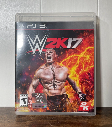 WWE 2K17 (Sony PlayStation 3, 2016) PS3 No manual 710425477546 | eBay