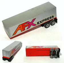 1979 Aurora AFX Express HO Slot Less Speedsteer Car Truck Trailer Chrome Wheels!