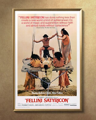 Fellini Satyricon Martin Potter 1969 Movie Poster 24''x36'' Glossy Unframed 6915