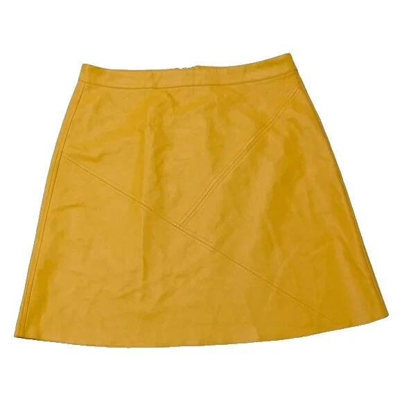 Couro Sintético Philosophy Saias femininas Tamanho Regular