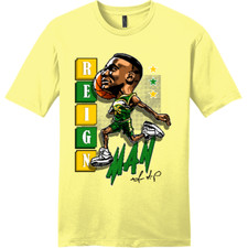 NEW STREETWEAR ON DEMAND TOON REIGN MAN Tee Shirt YELLOW SM-4XLARGE MADE IN USA