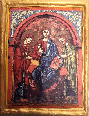 Deesis Deisis Christ Mary John The Baptist Greek Eastern Orthodox Icon