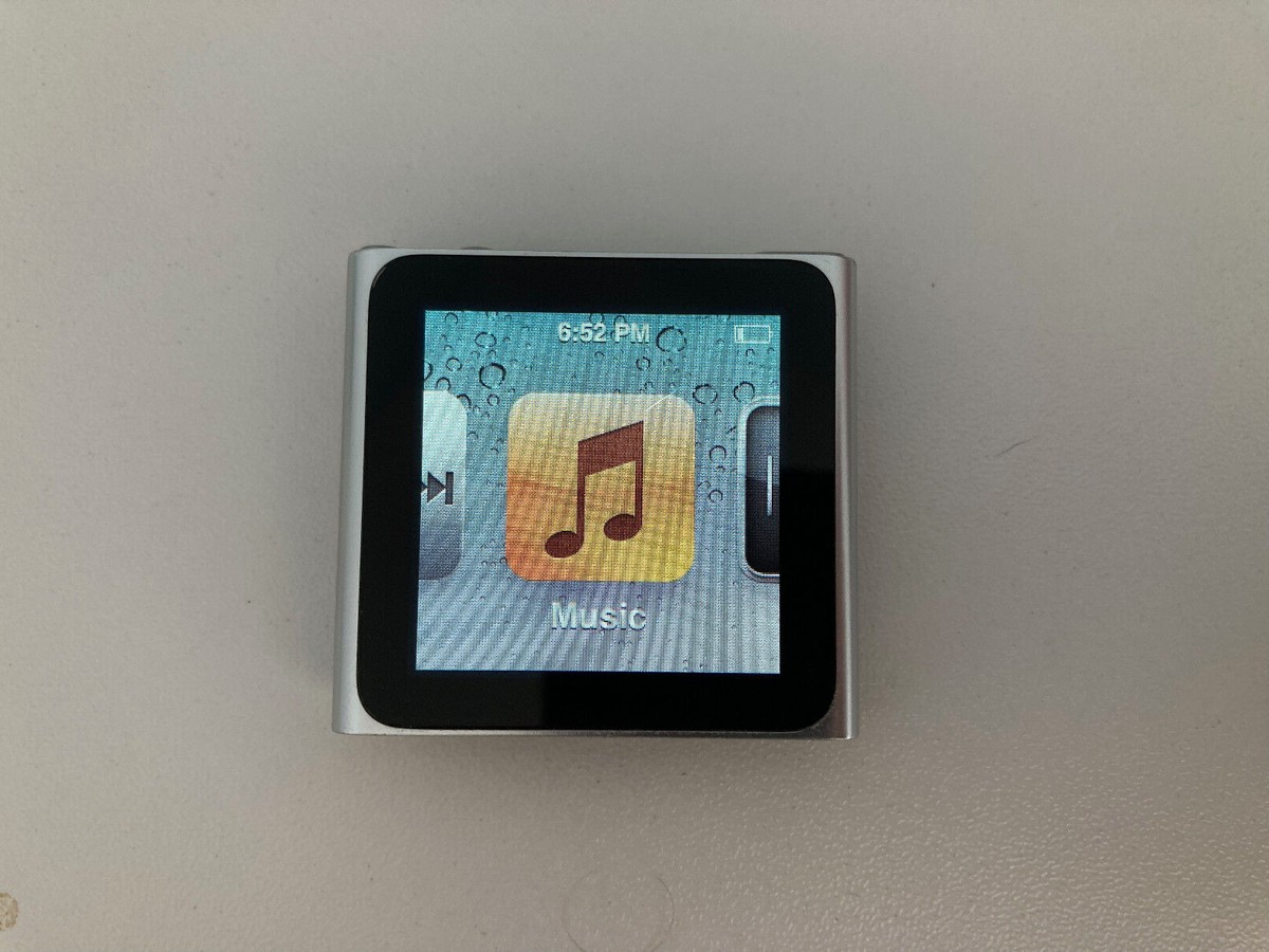 iPod nano 第6世代 8GB シルバー Apple iPod nano 8 GB 6th Generation - Silver | eBay