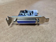 StarTech PEX1PLP Parallel Adapter PCIe Card GREAT CONDITION FREE SHIPPING 