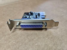 StarTech PEX1PLP Parallel Adapter PCIe Card GREAT CONDITION FREE SHIPPING!