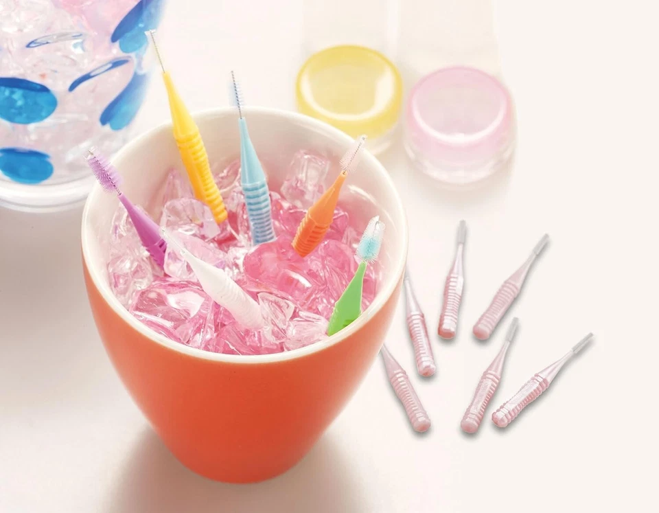 Cepillo interdental Dentalpro dental profesional hilo dental tamaño 1 SSS forma de I 15P * paquete de 8 Foto 4 de 4