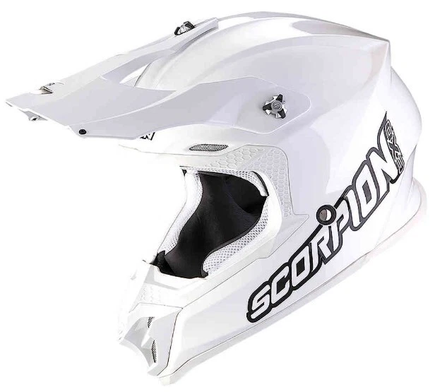 Moto Scorpion VX-16 EVO Air Solide (Blanc) Taille: XS (53) - Photo 1/1