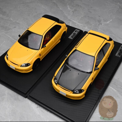 頭文字D 1/18 イグニッションモデル ホンダシビック(EK9) タイプR IG 1/18 INITIAL D Honda CIVIC EK9 Type R Resin Model Car Diecast