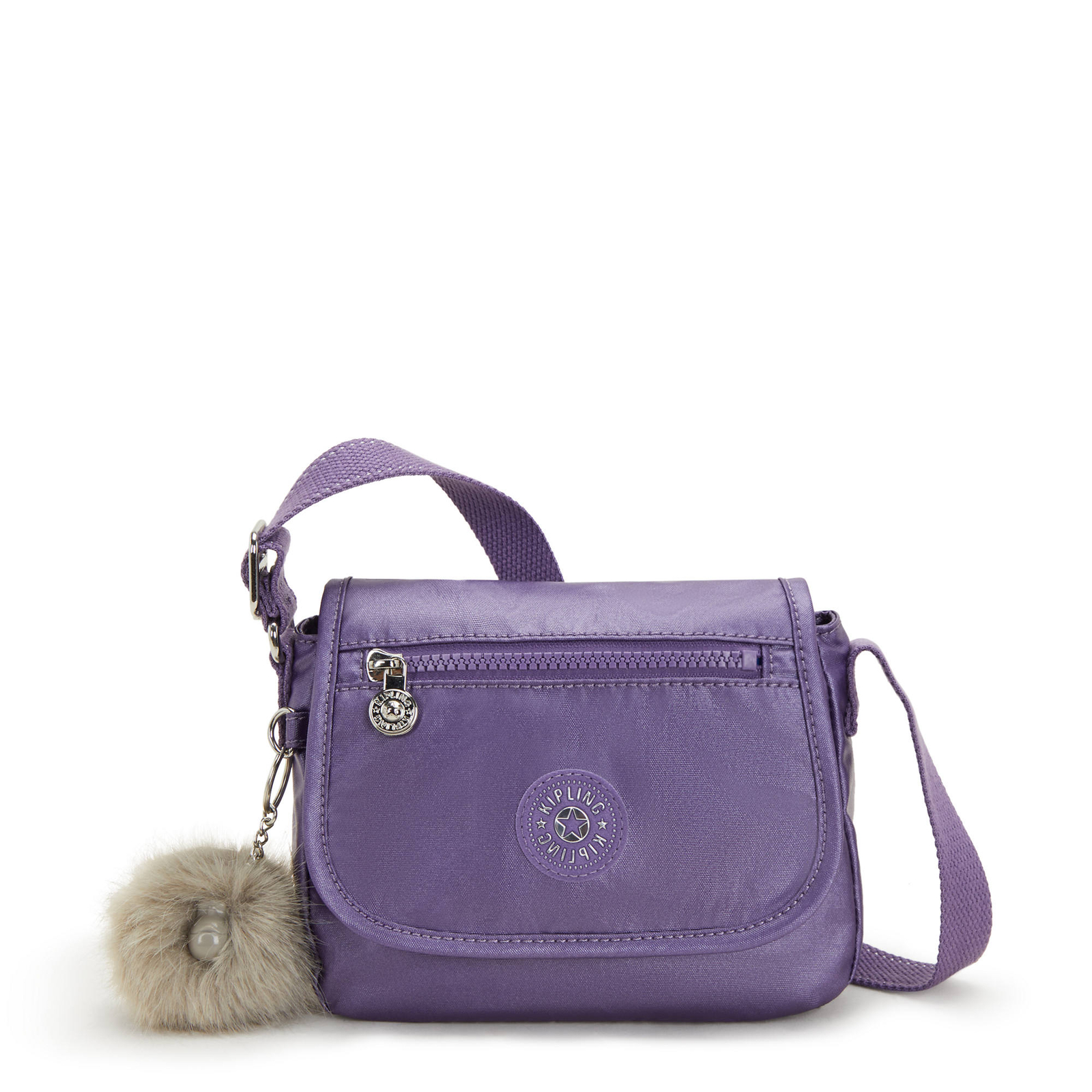 Металлическая мини-сумка через плечо Kipling Sabian