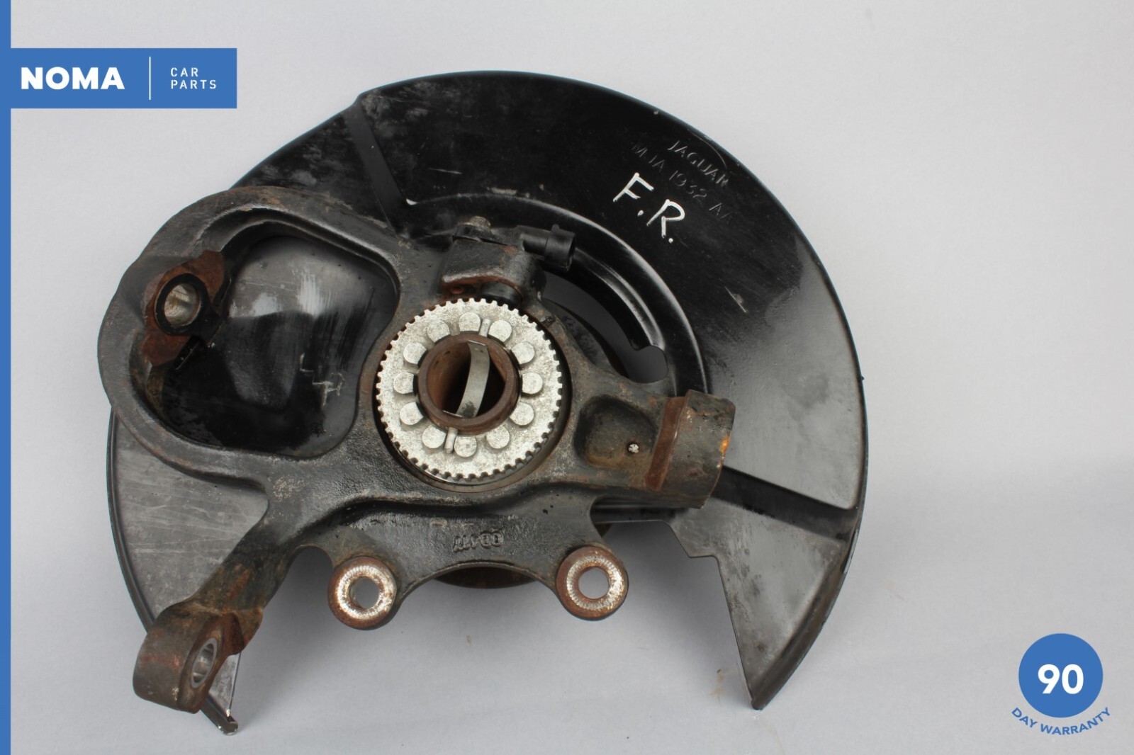 9706 Jaguar XK8 X100 Front Right Side Spindle Knuckle Hub w/ Disc