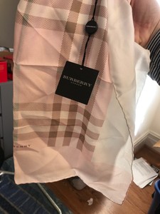 burberry silk neck scarf
