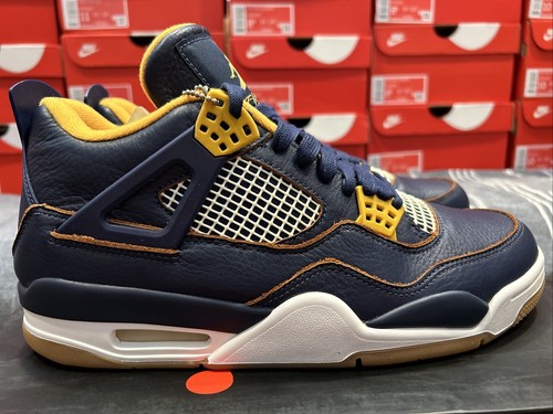 Air Jordan 4 Retro “Dunk From Above” Midnight Navy - Men’s Size 9.5 - Picture 18 of 24