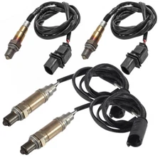 Set of 4 Up+Downstream Oxygen Sensor for BMW 325Ci 530i X3 04-06 3.0L Auto Trans