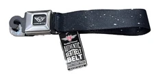Corvette Stars Space Adjustable Seatbelt BELT Buckle Belt Licensed (24”-38”)