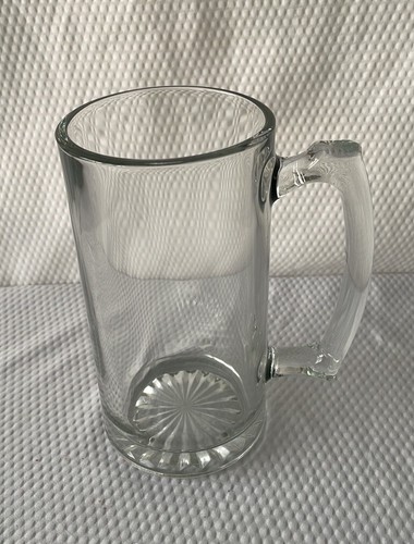 Set of Two 24 oz Heavy Libbey Tavern Glass Beer Bar Mugs 7" Tall - Picture 4 of 4