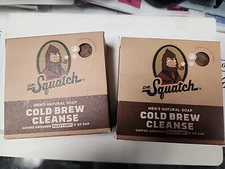 Dr. Squatch Cold Brew Cleanse Coffee Soap 2 Bars