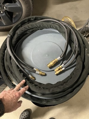 Miller Weldcraft Water Cooled Extention 400amps, never  connected to a welder. 