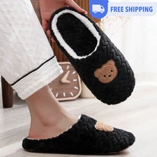 Women's Winter Slippers Soft & Comfy Faux Non-slip Xmas Indoor Bedroom Shoe