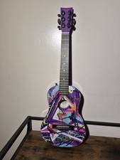 First Act Musician 30" Acoustic Guitar Modern Art Retro FAD0200