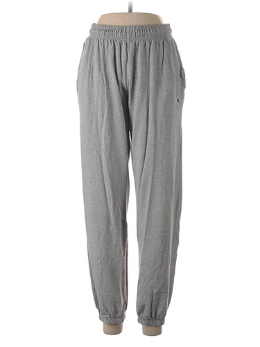 Champion Women Gray Track Pants M