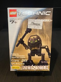 LEGO Bionicle Turaga Whenua 8545 Complete Figure with Box and Manual