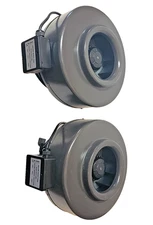 Inline Duct Fan (Lot of 2) GDF-I-200 8" Centrifugal Ventilation 120V 60Hz 205W