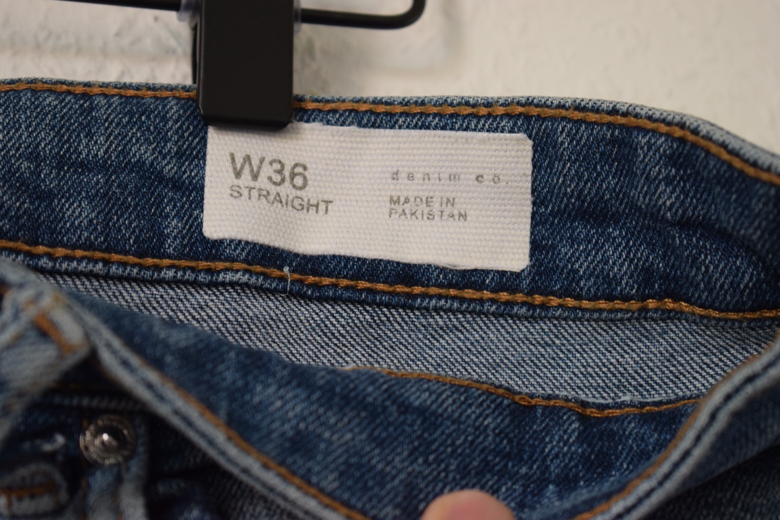 Denim Co. Men’s Straight Fit Denim Shorts - W36 image 9