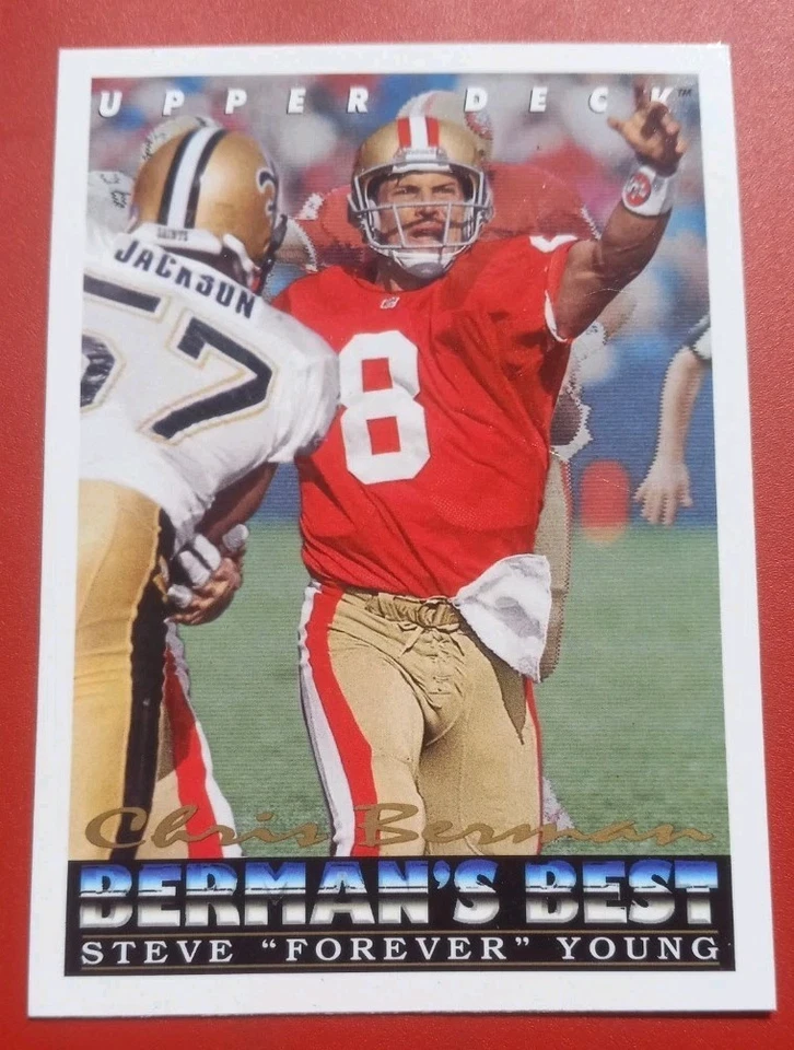 1993 Upper Deck Football Singles-Complete Your Set --- - Image 3 of 4