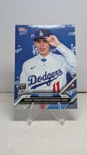 Roki Sasaki 2025 Topps Now Free Agent International Signing #OS-16 LA DODGERS