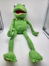 Kermit the Frog Plush Bendable Arms Legs 16 Inches Disney Just Play 14110