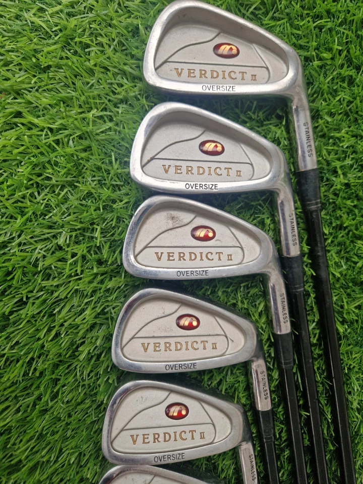 Mitsushiba Verdict ll Oversize Irons 3-SW - Regular Flex Graphite Shafts - RH - Image 4 of 4