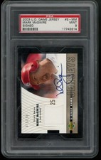 Mark McGwire Cards, Rookie Card and Autographed Memorabilia Guide 23
