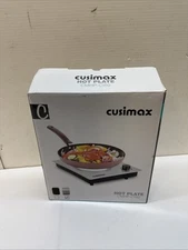 Cusimax Hot Plate CMHP-C150 Stainless Steel Double Cast Iron Brand New in Box