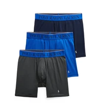 Polo Ralph Lauren L5BBP3 4D Flex Performance Air Boxer Briefs - 3 Pack