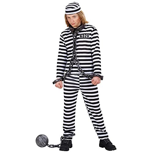 Widmann Milano KinderkostüM HäFtling SträFling Gefangener Fasching Party Fashion-image
