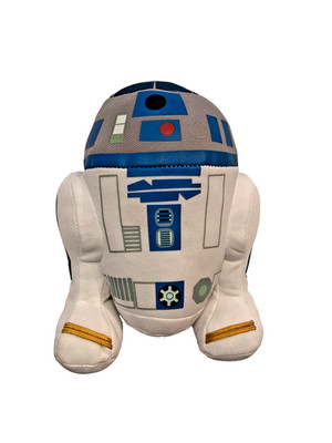 1989 STAR WARS Vintage Hamilton  Ceramic Mug  & Super Deformed 7'' Plush: R2-D2