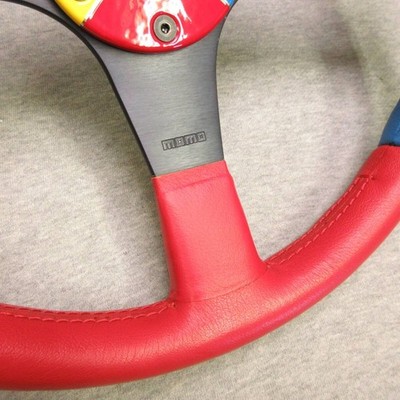 MOMO BENETTON FORMULA F1 Steering Wheel 34.7cm Color Horn Ring