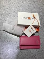 Billy Bag London Leather Lipstick Pink Card Holder / Purse BNWT