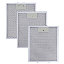 Replacement Aluminum Grease Filters 3PCS for RANGEMASTER Range Hood 300x250mm